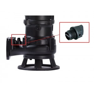 Насос канализационный CNP 100WQ50-12-4AC(I) 4кВт 3х380В чугунный с автоматической трубной муфтой DN 100 кабель 9м 40гр. Насос канализационный CNP 100WQ50-12-4AC(I) 4кВт 3х380В чугунный с автоматической трубной муфтой DN 100 кабель 9м 40гр.