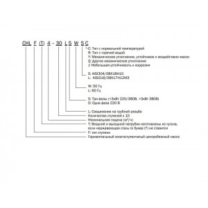 Многоступенчатый насос CNP CHL 12-30 LSWSR Многоступенчатый насос CNP CHL 12-30 LSWSR