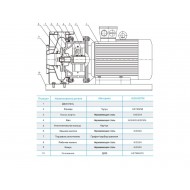 Консольно-моноблочный насос CNP ZS 100-80-200/37 SSC